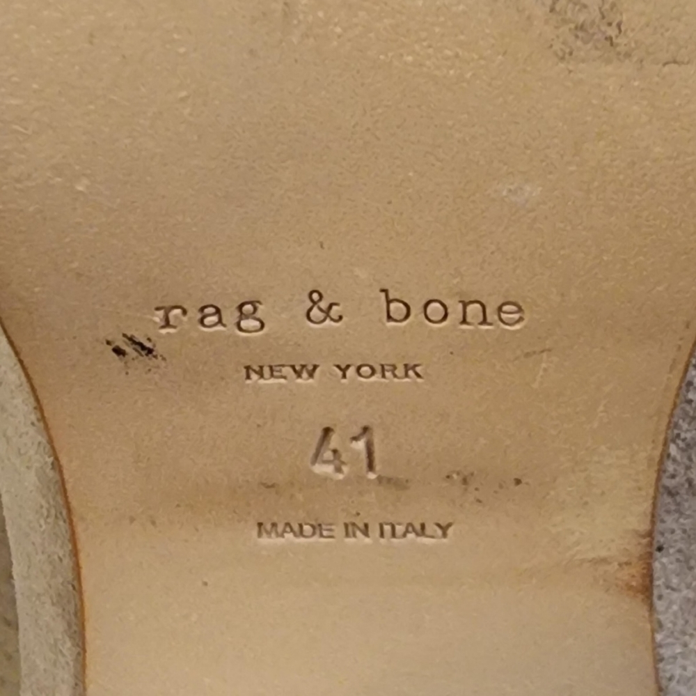 rag & bone Harrow Suede Ankle Booties - Picture 7 of 10